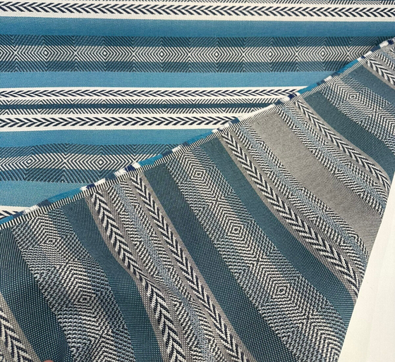 Sunbrella Pindler Mojave Twill Turquoise Outdoor Upholstery Fabric 