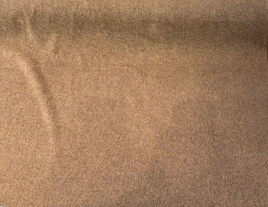 Nantes Caramel Camel Brown 102 Chenille Upholstery Drapery Fabric By The Yard