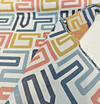 Sunbrella  Labyrinth Fiesta 145994-0002 Outdoor Upholstery Fabric By the yard