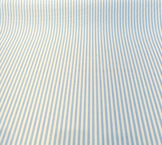 Sunbrella Two Tone Ticking Look Stripe Pool Blue Outdoor Fabric By the yard