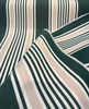 Sunbrella Aspen Green Stripe Performance Upholstery Outdoor Fabric 