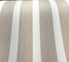 Sunbrella Shore Linen Stripe Performance Outdoor Upholstery Fabric By the yard