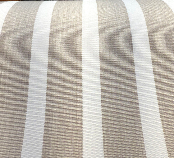 Sunbrella Shore Linen Stripe Performance Outdoor Upholstery Fabric By the yard