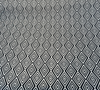 Sunbrella Trinket Black Bold Diamond Reversible Upholstery Fabric 