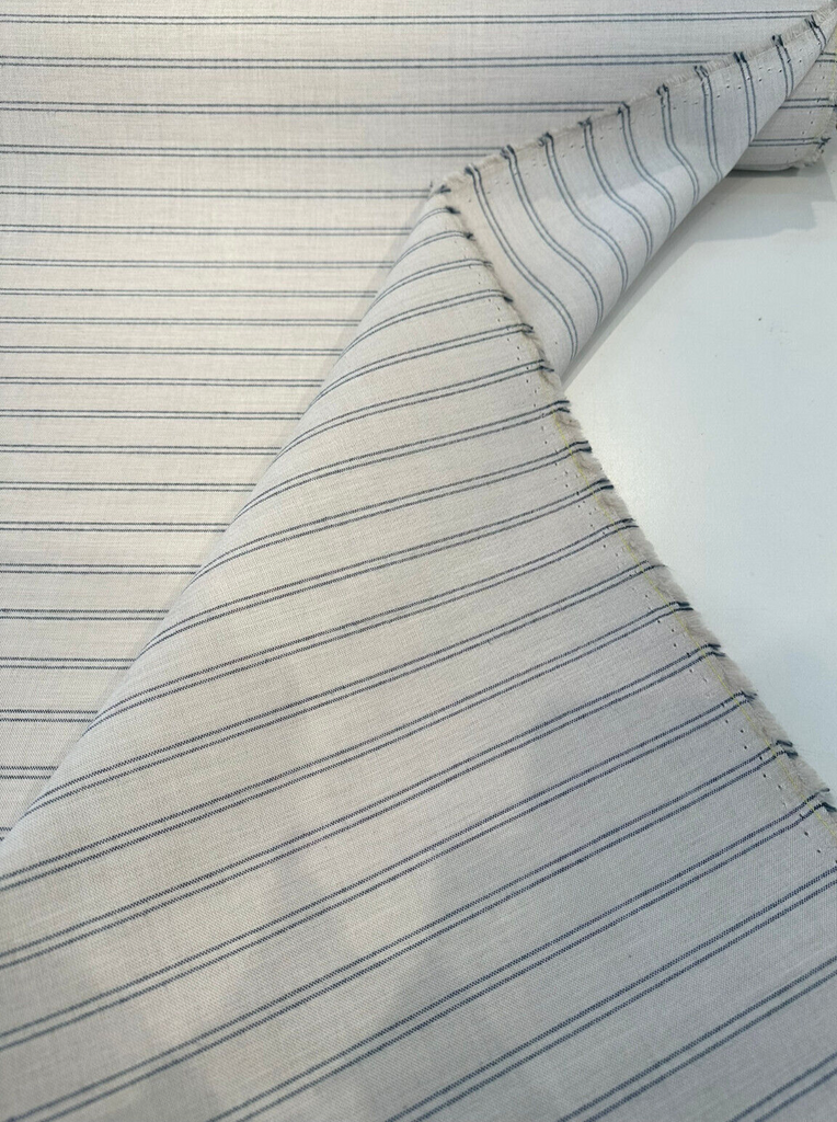 Sunbrella Pinny Denim Blue Stripe 40491-0003 Outdoor Fabric By the yard
