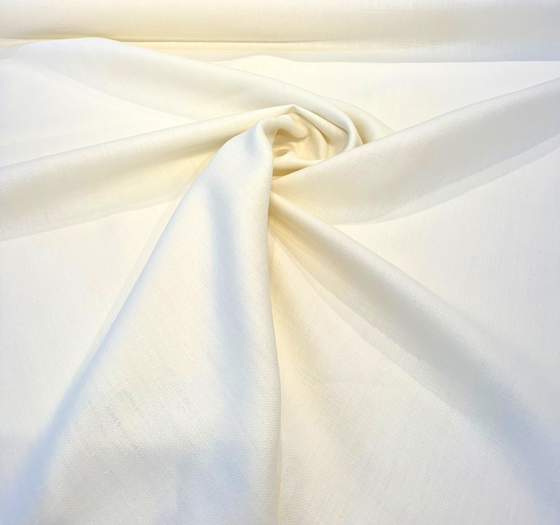 Libeco Belgian Linen Tailored Oyster Beige Sanfor Airo Fabric By The Yard