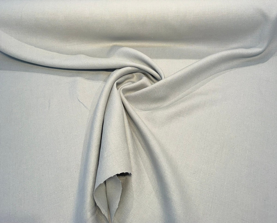 Libeco Belgian Linen Tailored Celadon Muted Blue Sanfor Airo Fabric By The Yard