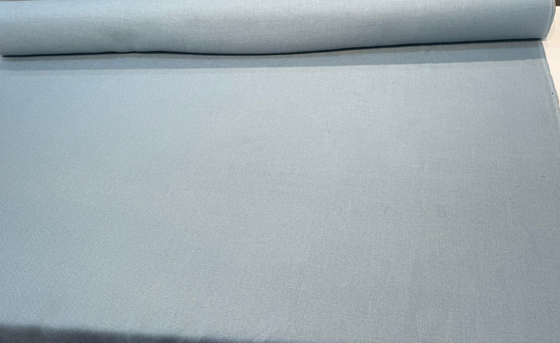 Libeco Belgian Linen Tailored Slate Blue Sanfor Airo Fabric