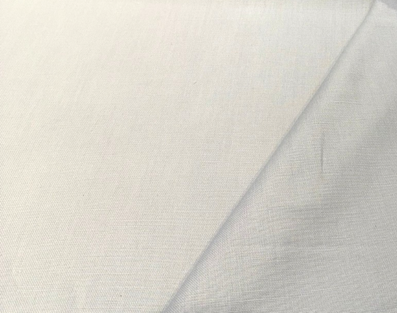 Libeco Belgian Tailored Linen Sanfor Airo Ash Light Gray Fabric 