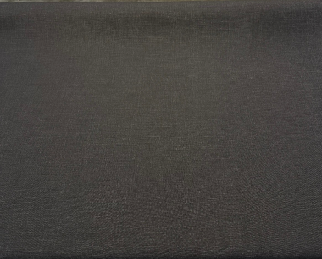 Nelen & Delbeke Belgian Linen Lino Wizard Black Fabric By The Yard  PAL01E001