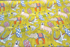 Ziba Lemon Yellow Hullbaloo Cotton Drapery Upholstery Fabric 
