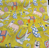 Ziba Lemon Yellow Hullbaloo Cotton Drapery Upholstery Fabric 