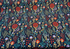 Waverly Floral Feast Emb Blue Twilight PK Embroidered 410522 Fabric By the Yard