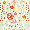 Waverly Floral Feast Emb Spring PK Embroidered 410520 Fabric By the Yard
