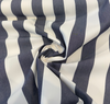 Sunbrella Townsend Navy Blue Stripe Outdoor Fabric By the yard