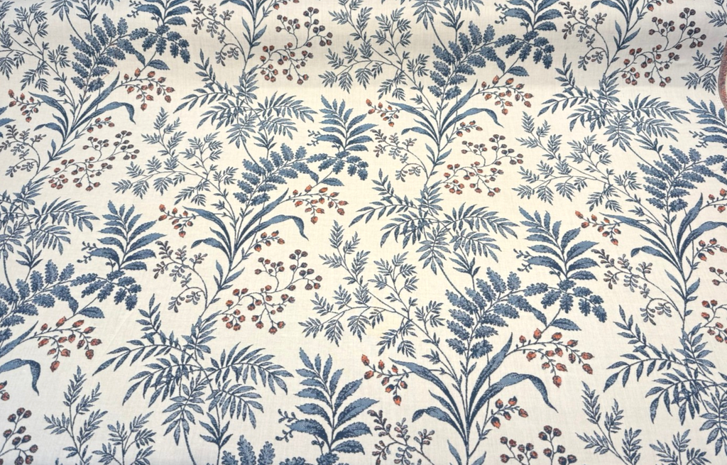 Sunbrella Marielle Sapphire Ballard Designs Outdoor Upholstery Fabric