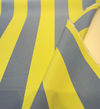 Sunbrella Explorer Stripe Limeade Air Blue Outdoor Performance Fabric 