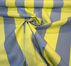 Sunbrella Explorer Stripe Limeade Air Blue Outdoor Performance Fabric By the yard