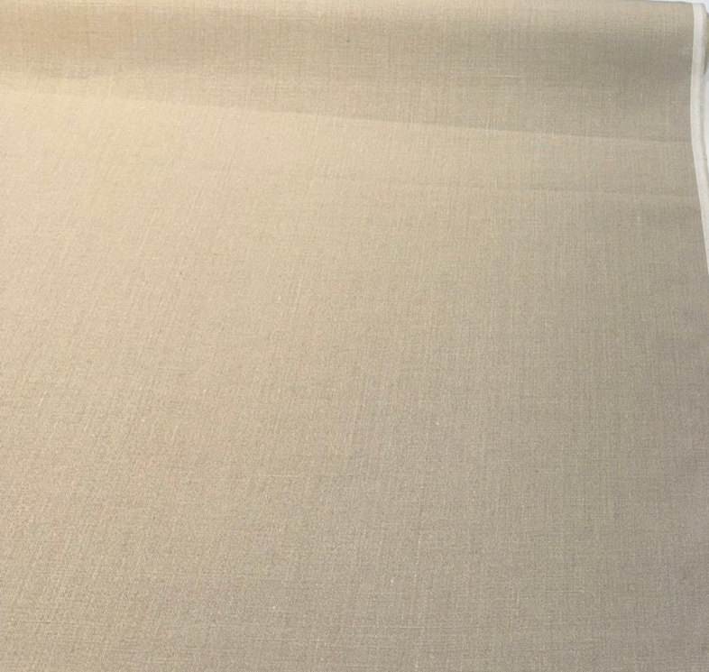 Nelen & Delbeke Belgian Linen Lino Chino Natural Fabric By The Yard  PAL01E001