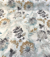 Kelly Ripa Home Light Hearted Spa Blue Drapery Upholstery Fabric By the Yard