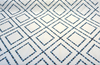 Beaded Lattice Porcelain Blue Emb 410512 Waverly Embroidered Fabric