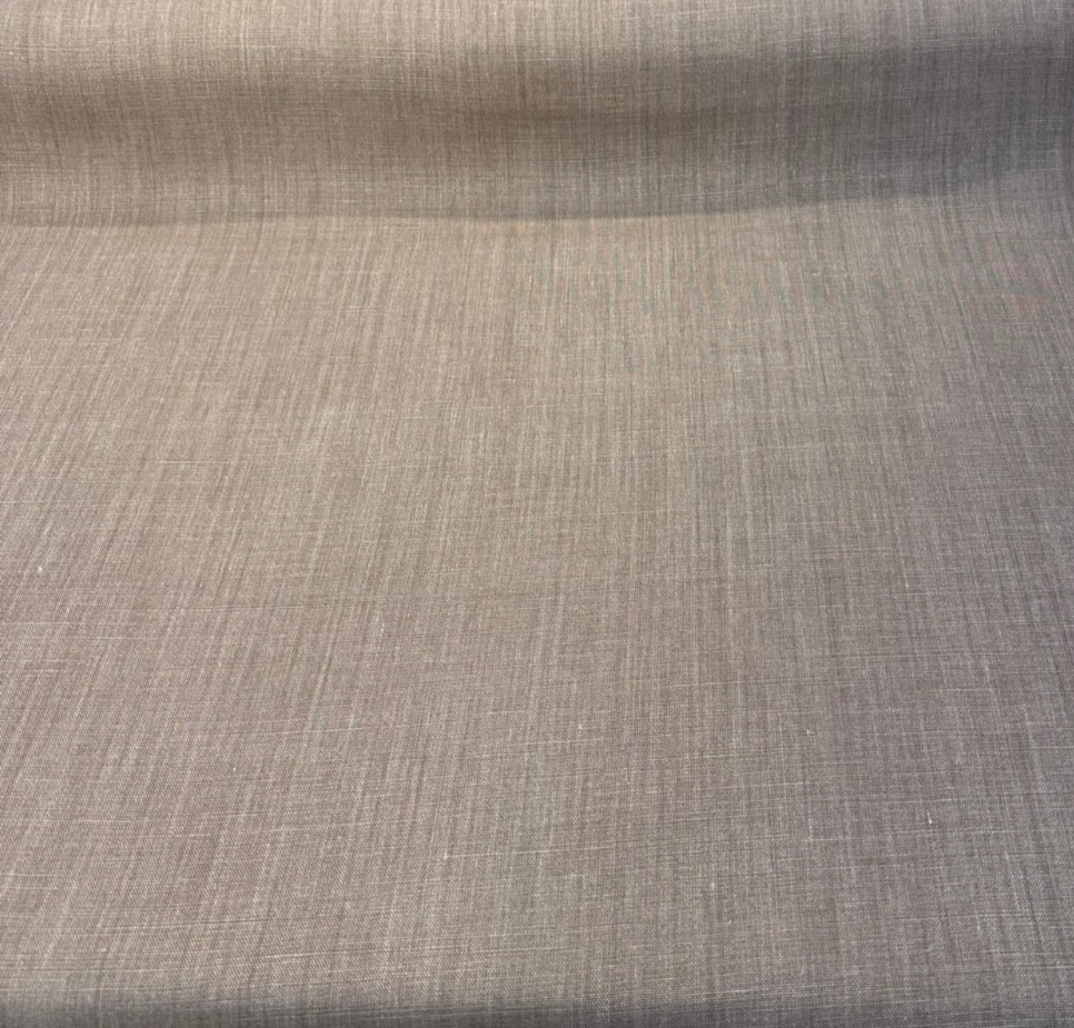 Nelen & Delbeke Belgian Linen Lino Hazelnut Brown Fabric