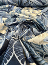 Tommy Bahama Darwin Flora Midnight Blue Tropical Waverly Fabric By The Yard