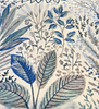 Waverly Amazonia Emb Lagoon Blue Green Floral Embroidered Fabric By the Yard