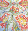 Williamsburg Myth & Medallion Apple Blossom Drapery Upholstery Fabric Bythe Yard