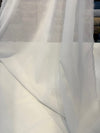 Batiste Cream Sheer 118" Extra Wide Curtain Drapery Fabric By The Yard