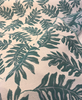 Sunbrella Frida Leaf Aquamarine Outdoor Upholstery Fabric By the yard