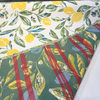 Sunbrella Lisbon Citrus Lemons Ballard Outdoor Upholstery Fabric By the yard