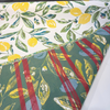 Sunbrella Lisbon Citrus Lemons Ballard Outdoor Upholstery Fabric By the yard