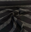 Sunbrella Caper Onyx Stripe Black 47284-0002 Outdoor Fabric By the yard