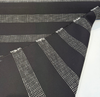 Sunbrella Caper Onyx Stripe Black 47284-0002 Outdoor Fabric By the yard