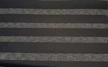  Sunbrella Caper Onyx Stripe Black 47284-0002 Outdoor Fabric By the yard