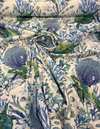 Sea Turtle Coral Reef Ocean Blue Green Coastal Cotton Fabric by the Yard