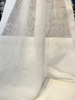 Linen Sheer Plain Off White 118 Extra Wide Curtain Drapery Fabric By The Yard