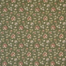 Gayle Moss Green Scattered Rose Tapestry Regal Upholstery Fabric By The Yard