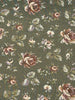 Gayle Moss Green Scattered Rose Tapestry Regal Upholstery Fabric By The Yard