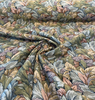 Seattle Harvest Leaves Tapestry Chenille Upholstery Fabric By The Yard