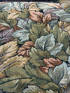 Seattle Harvest Leaves Tapestry Chenille Upholstery Fabric By The Yard