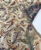 Gretel Ivory Floral Fern Tapestry Regal Classic Upholstery Fabric By The Yard