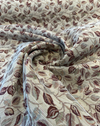 Gabrielle Ivory Leaves Branches Tapestry Regal Upholstery Fabric 