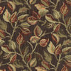 Gabrielle Teak Noir Leaves Branches Tapestry Regal Upholstery Fabric By The Yard