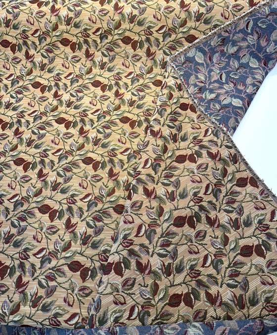 Gabrielle Olive Leaves Branches Tapestry Regal Upholstery Fabric 