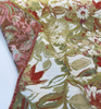 Roxanna Persimmon Jacquard Watercolor Abstract Upholstery Fabric By The Yard