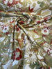 Roxanna Persimmon Jacquard Watercolor Abstract Upholstery Fabric By The Yard