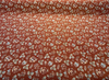 Gayle Salsa Red Scattered Rose Vintage Tapestry Upholstery Fabric By The Yard