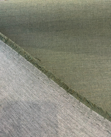  Sunbrella Switch Olive Green Herringbone Outdoor Upholstery Fabric By the yard